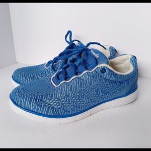 💙 Propet Sneakers Shoes Blue White Womens 8 Athletic